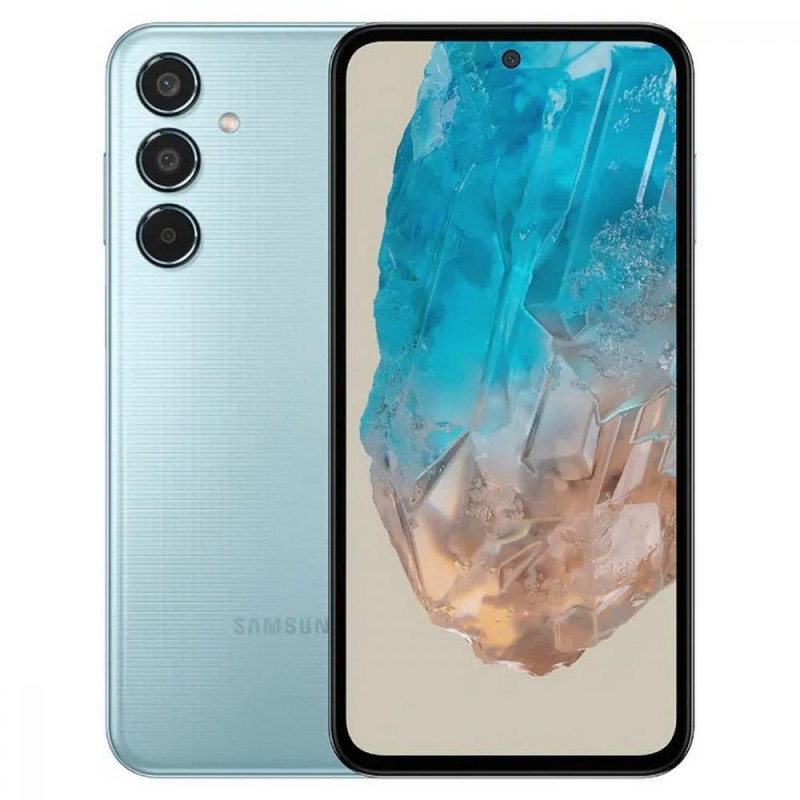 Смартфон Samsung Galaxy M35 5G 6/128GB Light Blue (SM-M356BLBB)