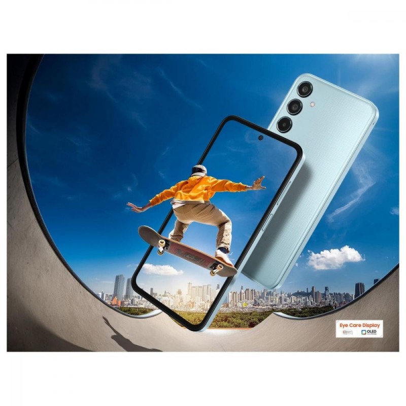 Смартфон Samsung Galaxy M35 5G 6/128GB Light Blue (SM-M356BLBB)