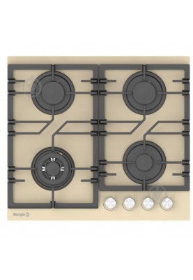 Варильна поверхня газова Borgio D 6392-19 Ivory Glass