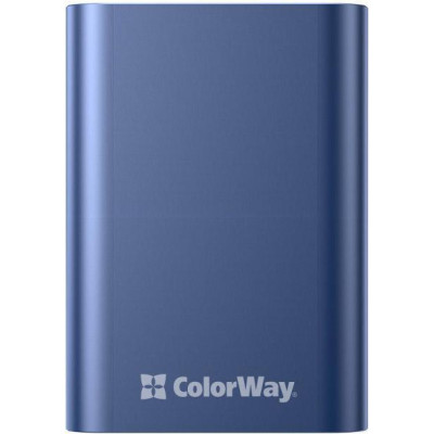 Зовнішній акумулятор ColorWay Full power 20000mAh Blue (CW-PB200LPG2BL-PDD)