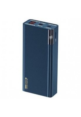 Зовнішній акумулятор (павербанк) REMAX Riji 20000mAh QC 22.5W Blue (RPP-108)