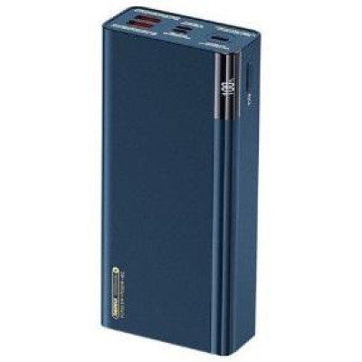 Зовнішній акумулятор (павербанк) REMAX Riji 20000mAh QC 22.5W Blue (RPP-108)