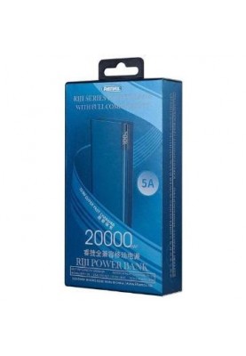 Зовнішній акумулятор (павербанк) REMAX Riji 20000mAh QC 22.5W Blue (RPP-108)