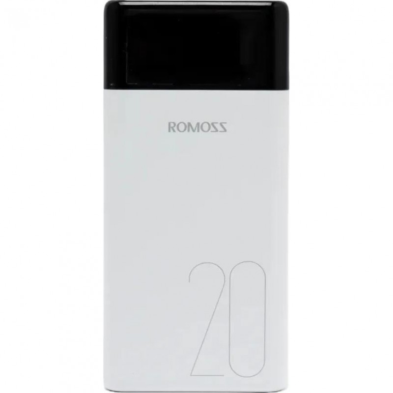 Зовнішній акумулятор (павербанк) Romoss 20000mAh LT20PS (PLM20-102-1131H)