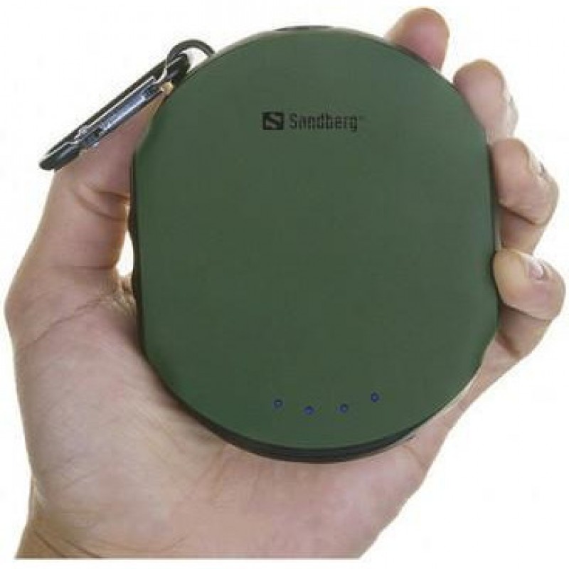 Зовнішній акумулятор (павербанк) Sandberg Survivor 10000 mAh 2xUSB IPX6 (420-60)