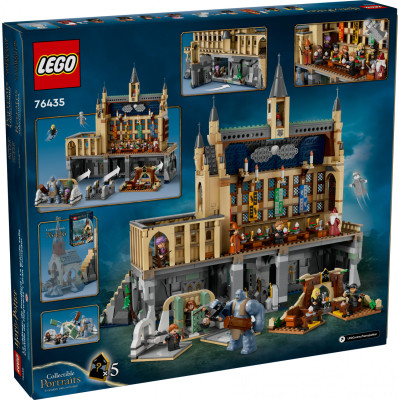 Блоковий конструктор LEGO Замок Гоґвортс: Великий зал (76435)