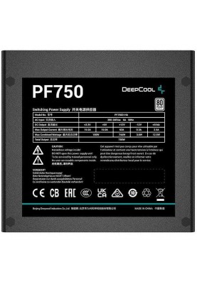 Блок живлення Deepcool PF750 (R-PF750D-HA0B)