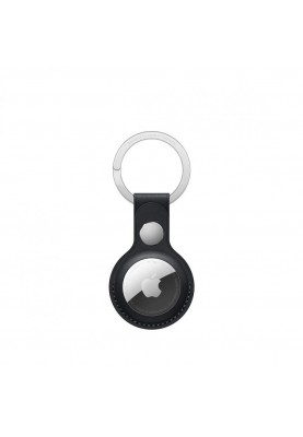 Чохол для пошукового брелка Apple AirTag Leather Key Ring Midnight (MMF93)