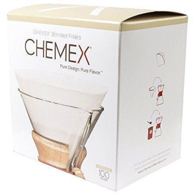 Фільтр для заварювання Chemex Фільтри для кемексу Сhemex CM-6A, Білі (FS-100)