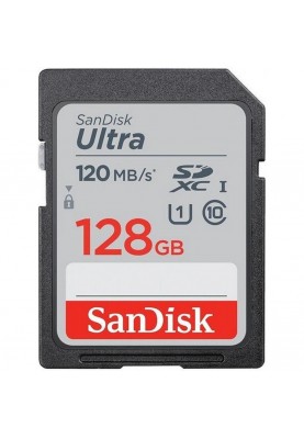 Карта пам'яті SanDisk 128 GB SDXC UHS-I U1 Ultra (SDSDUNB-128G-GN6IN)