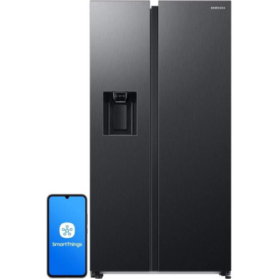 Холодильник із морозильною камерою Samsung RS68CG885DB1