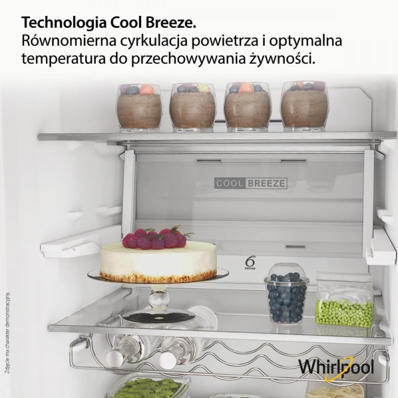 Холодильник із морозильною камерою Whirlpool W7X 83T KS 2