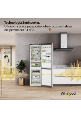 Холодильник із морозильною камерою Whirlpool W7X 83T KS 2