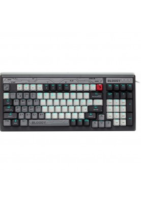 Клавіатура Bloody B950 RGB Warrior Grey