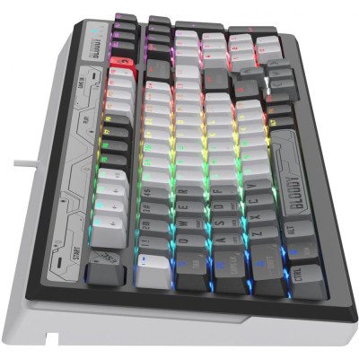 Клавіатура Bloody B950 RGB Warrior Grey