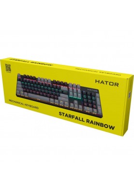 Клавіатура HATOR Starfall Rainbow Origin Blue (HTK-609-BBG)