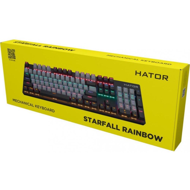 Клавіатура HATOR Starfall Rainbow Origin Blue (HTK-609-BGB)