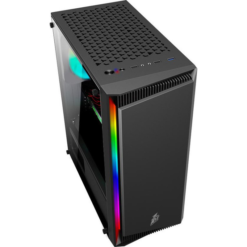 Корпус 1STPLAYER Rainbow Black (RB-4-1G6)