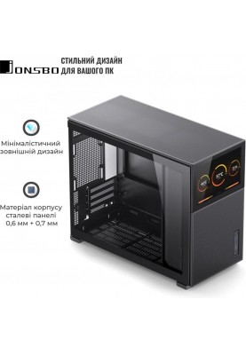 Корпус Jonsbo D31 MESH Screen Black