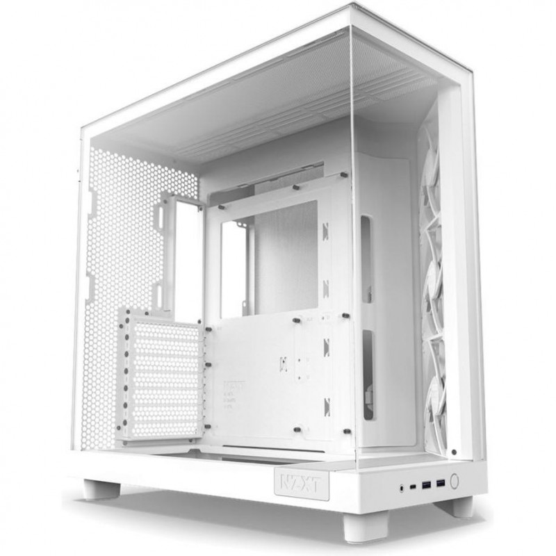 Корпус NZXT H6 Flow White (CC-H61FW-01)