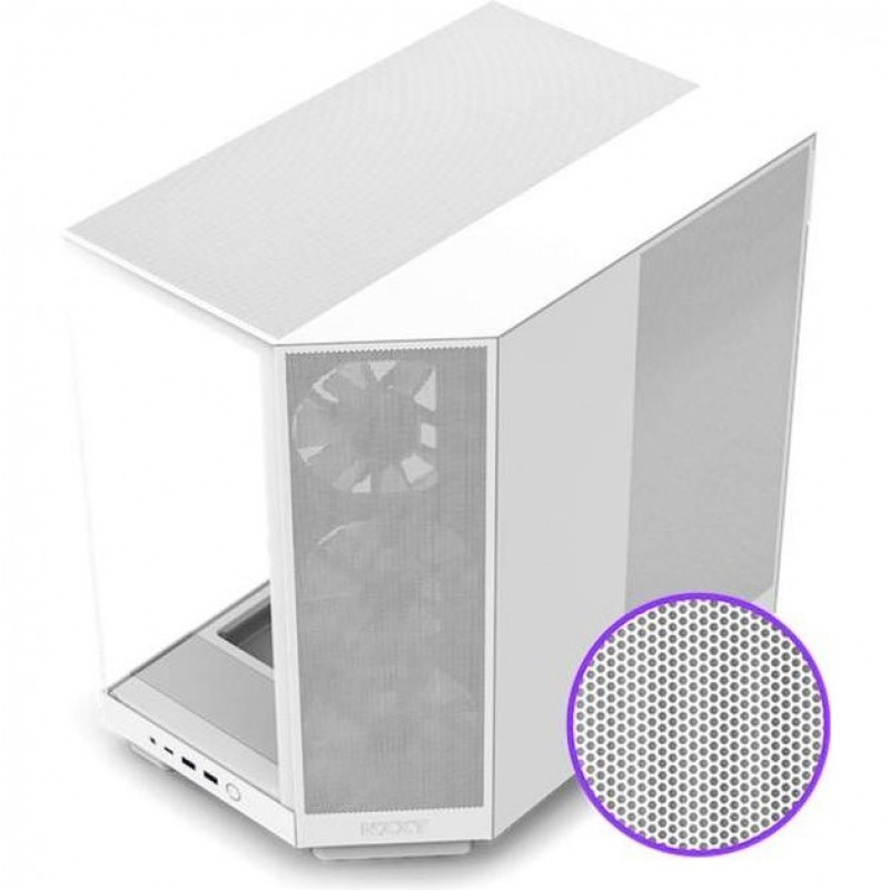 Корпус NZXT H6 Flow White (CC-H61FW-01)