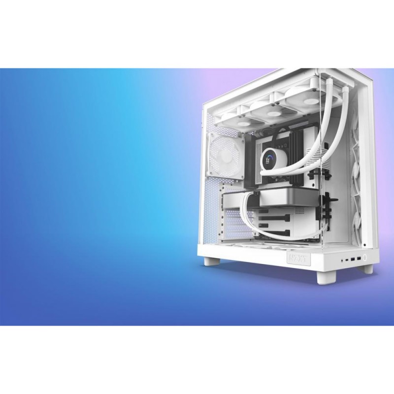 Корпус NZXT H6 Flow White (CC-H61FW-01)