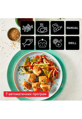 Мультипіч (аерофритюрниця) Tefal Dual Easy Fry&Grill Air Fryer EY905B10