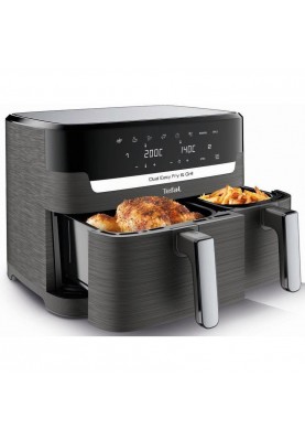 Мультипіч (аерофритюрниця) Tefal Dual Easy Fry&Grill Air Fryer EY905B10