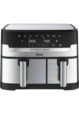 Мультипіч (аерофритюрниця) Tefal Dual Easy Fry & Grill Air Fryer EY905D10