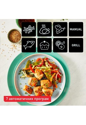 Мультипіч (аерофритюрниця) Tefal Dual Easy Fry & Grill Air Fryer EY905D10