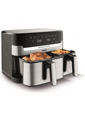 Мультипіч (аерофритюрниця) Tefal Dual Easy Fry & Grill Air Fryer EY905D10