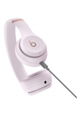 Навушники з мікрофоном Beats by Dr. Dre Solo 4 Cloud Pink (MUW33)