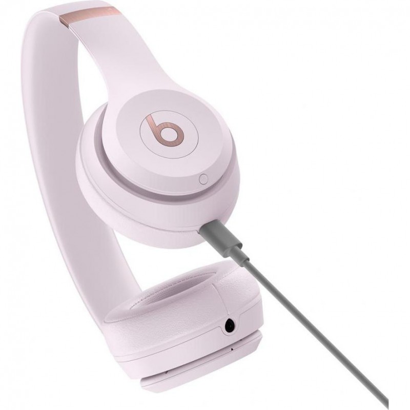 Навушники з мікрофоном Beats by Dr. Dre Solo 4 Cloud Pink (MUW33)