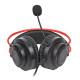 Навушники з мікрофоном Bloody G200S Black/Red