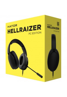 Навушники з мікрофоном HATOR Hellraizer PC Edition Black (HTA-803)