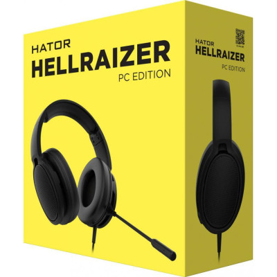 Навушники з мікрофоном HATOR Hellraizer PC Edition Black (HTA-803)