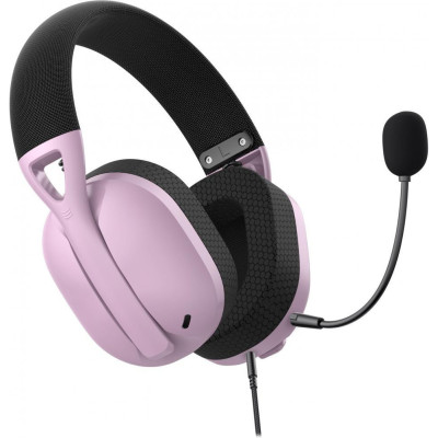 Навушники з мікрофоном HATOR Hyperpunk 2 USB 7.1 Black/Lilac (HTA-849)