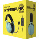 Навушники з мікрофоном HATOR Hyperpunk 2 USB 7.1 Black/Mint (HTA-848)