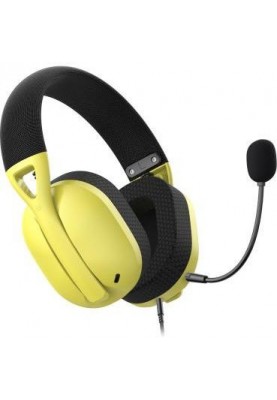 Навушники з мікрофоном HATOR Hyperpunk 2 USB 7.1 Black/Yellow (HTA-847)