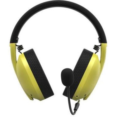 Навушники з мікрофоном HATOR Hyperpunk 2 USB 7.1 Black/Yellow (HTA-847)