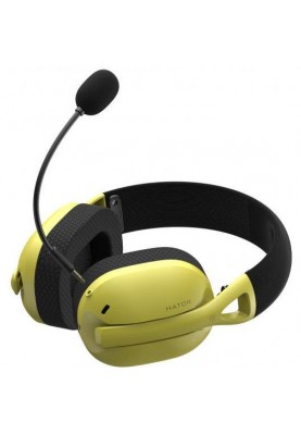 Навушники з мікрофоном HATOR Hyperpunk 2 USB 7.1 Black/Yellow (HTA-847)