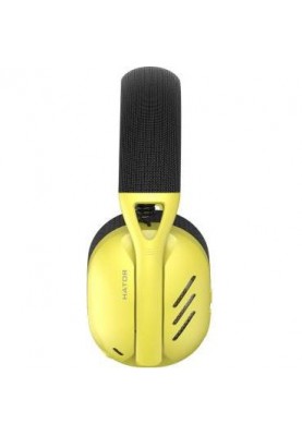 Навушники з мікрофоном HATOR Hyperpunk 2 Wireless Tri-mode Black/Yellow (HTA-857)