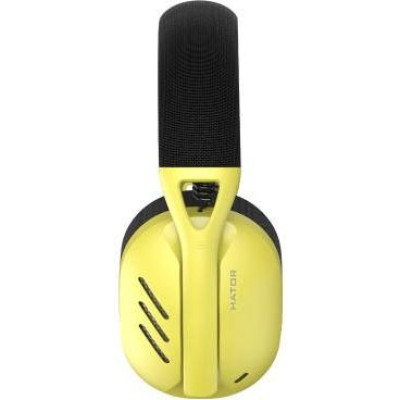 Навушники з мікрофоном HATOR Hyperpunk 2 Wireless Tri-mode Black/Yellow (HTA-857)