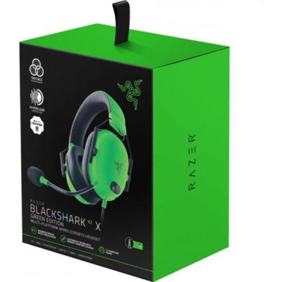 Навушники з мікрофоном Razer Blackshark V2 X Green (RZ04-03240600-R3M1)