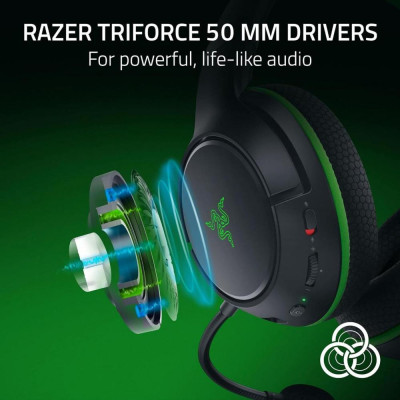 Навушники з мікрофоном Razer Kaira HyperSpeed for Xbox Black (RZ04-04480100-R3M1)
