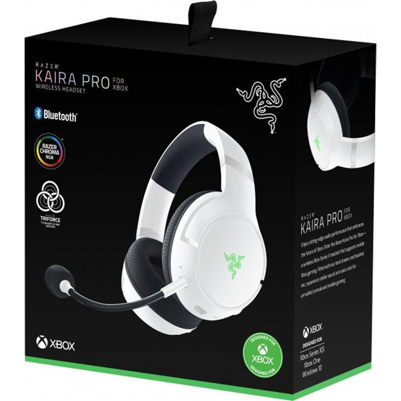 Навушники з мікрофоном Razer Kaira Pro для Xbox White (RZ04-03470300-R3M1)