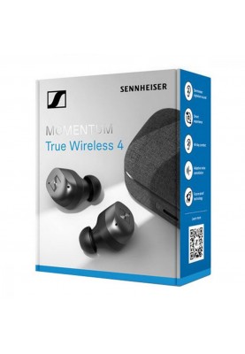 Навушники TWS Sennheiser MOMENTUM True Wireless 4 Black Graphite (700365)