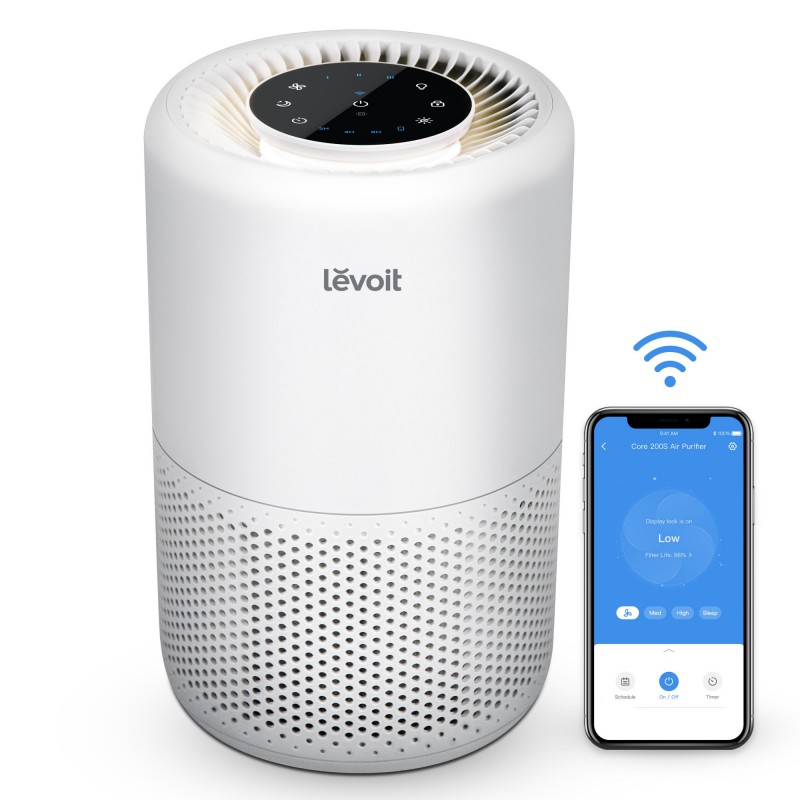 Очисник повітря Levoit Smart Air Purifier Core 200S White (HEAPAPLVSEU0064)