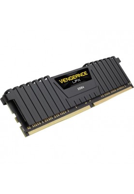 Пам'ять для настільних комп'ютерів Corsair 32 GB (2x16GB) DDR4 3600 MHz Vengeance LPX Black (CMK32GX4M2Z3600C18)