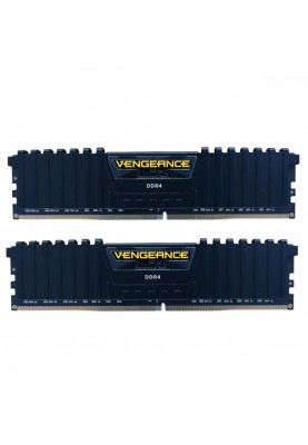 Пам'ять для настільних комп'ютерів Corsair 32 GB (2x16GB) DDR4 3600 MHz Vengeance LPX Black (CMK32GX4M2Z3600C18)